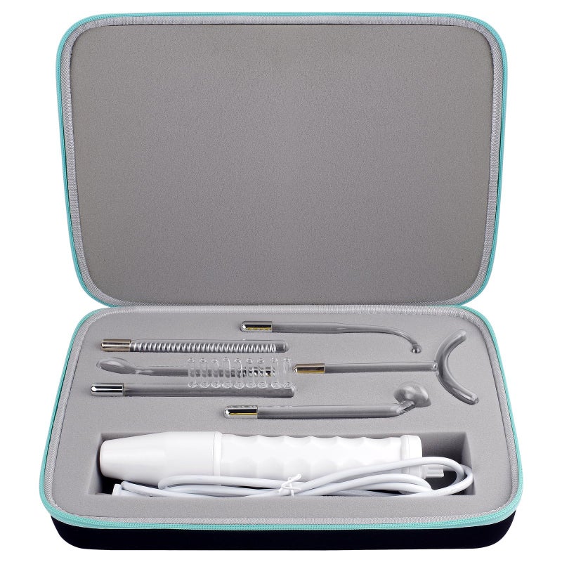 GWCASE حافظة GWCASE متوافقة مع NuDerma/لـ Houzzi/لـ UUPAS/لـ DARSONVAL/لـ TUMAKOU/لـ NewWay جهاز التردد العالي - آلة جلدية احترافية محمولة باليد (صندوق فقط) - Image 1