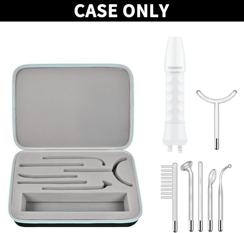 GWCASE حافظة GWCASE متوافقة مع NuDerma/لـ Houzzi/لـ UUPAS/لـ DARSONVAL/لـ TUMAKOU/لـ NewWay جهاز التردد العالي - آلة جلدية احترافية محمولة باليد (صندوق فقط) - Image 2