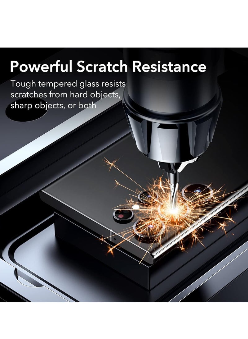 يو آر آر عدسة كاميرا URR AR المضادة للانعكاس متوافقة مع سامسونج S25 Ultra، توفر حماية ضد الخدوش، مقاومة للغبار، ومقاومة للماء، مع فتحات دقيقة (أسود) - Image 4