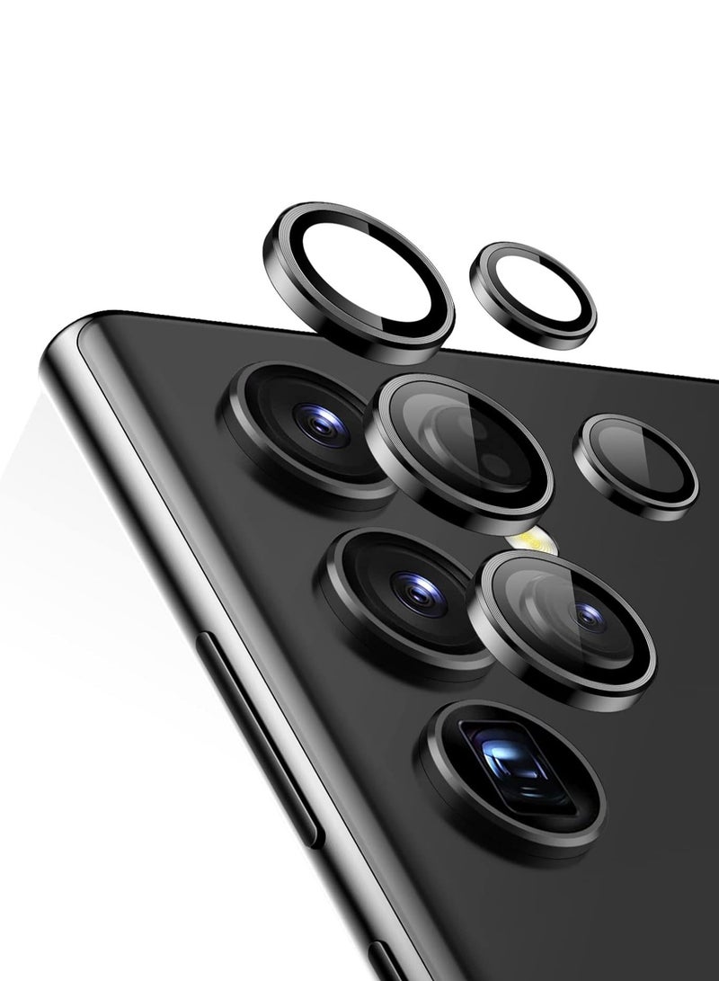 يو آر آر عدسة كاميرا URR AR المضادة للانعكاس متوافقة مع سامسونج S25 Ultra، توفر حماية ضد الخدوش، مقاومة للغبار، ومقاومة للماء، مع فتحات دقيقة (أسود) - Image 1