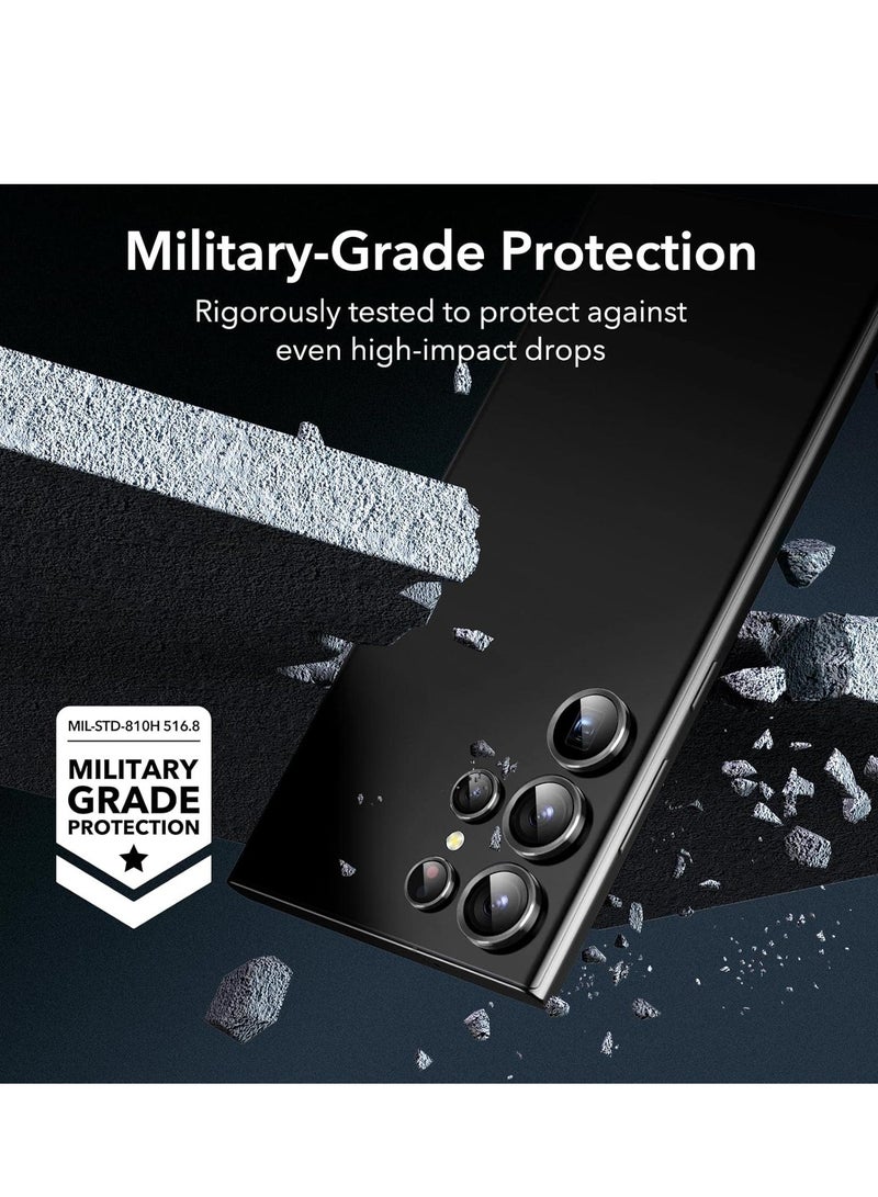 يو آر آر عدسة كاميرا URR AR المضادة للانعكاس متوافقة مع سامسونج S25 Ultra، توفر حماية ضد الخدوش، مقاومة للغبار، ومقاومة للماء، مع فتحات دقيقة (أسود) - Image 5