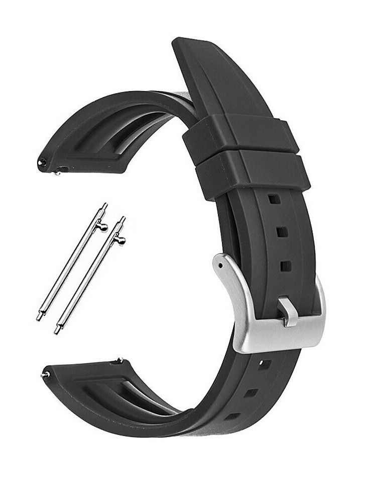 FITME Classic Silicone Replacement Band For Smart Watch (24 mm) - Image 3