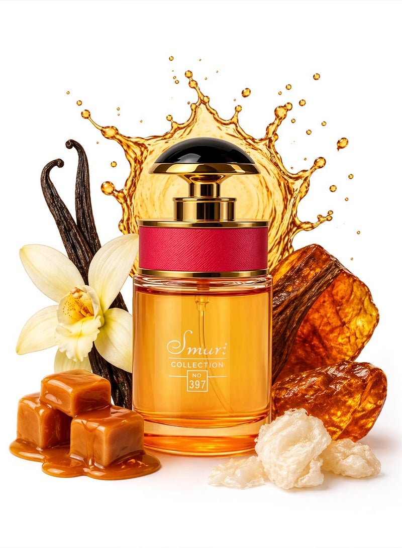 Smart collection Best Vanilla Perfume for Women Smart Collection No. 397 | | Sweet & Powdery Ladies Perfume with Caramel & Vanilla Notes | 25ml Eau De Parfum - Image 1