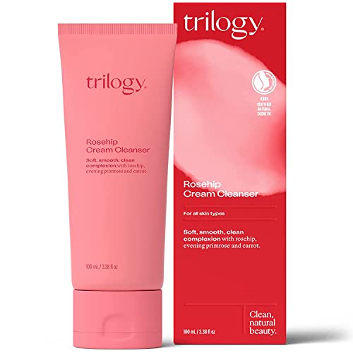 Trilogy Cream Cleanser for Unisex, 3.3 Ounce - Image 1
