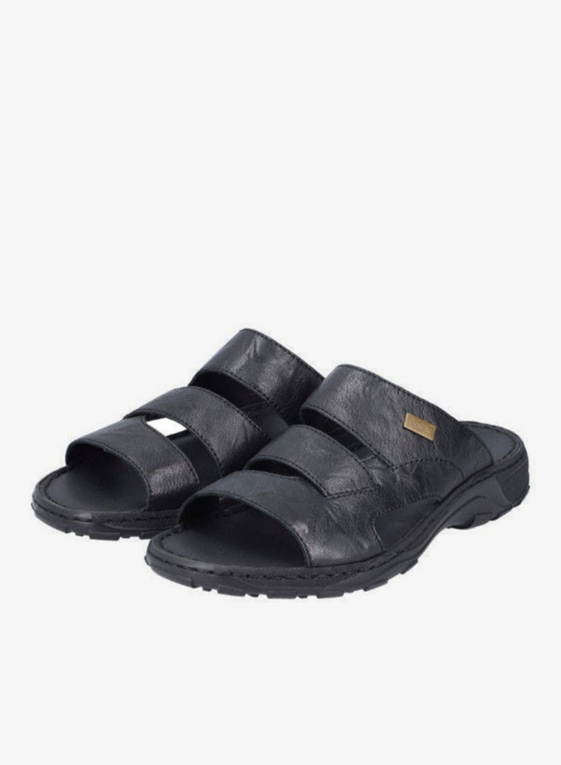 ريكر صنادل رجالي ريكر 26078-01 ماسا أسود - Image 5