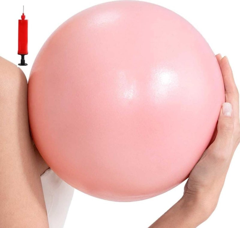 10-inch Mini Pilates Ball with Anti-burst Technology for Yoga and Fitness - Image 1