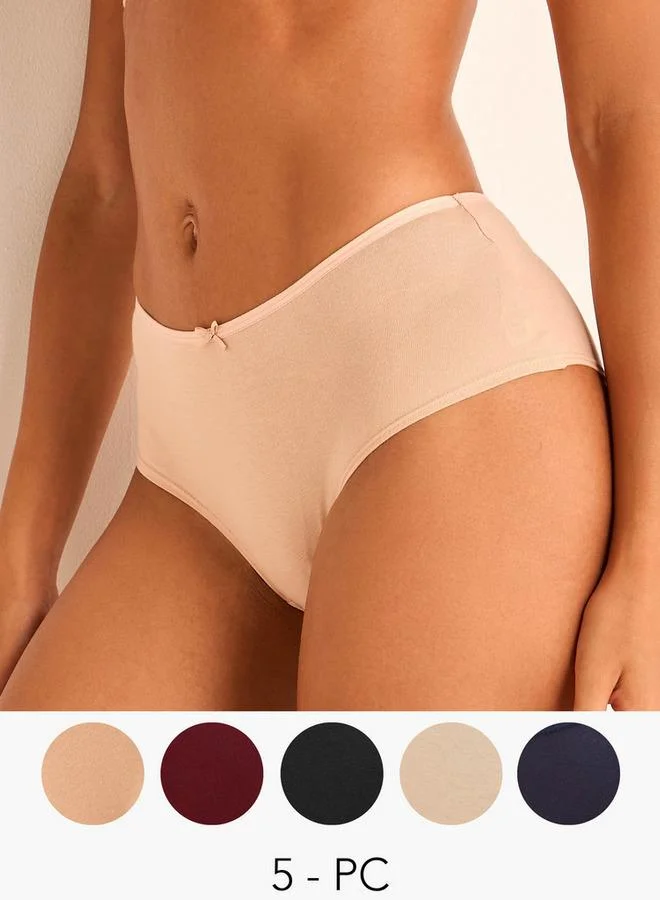 Splash FAV Set of 5 - Briefs Bow Accent