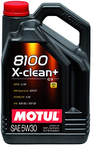 Motul 106377 8100 X-Clean+ 5W-30 Motor Oil 5-Liter Bottles - Image 4