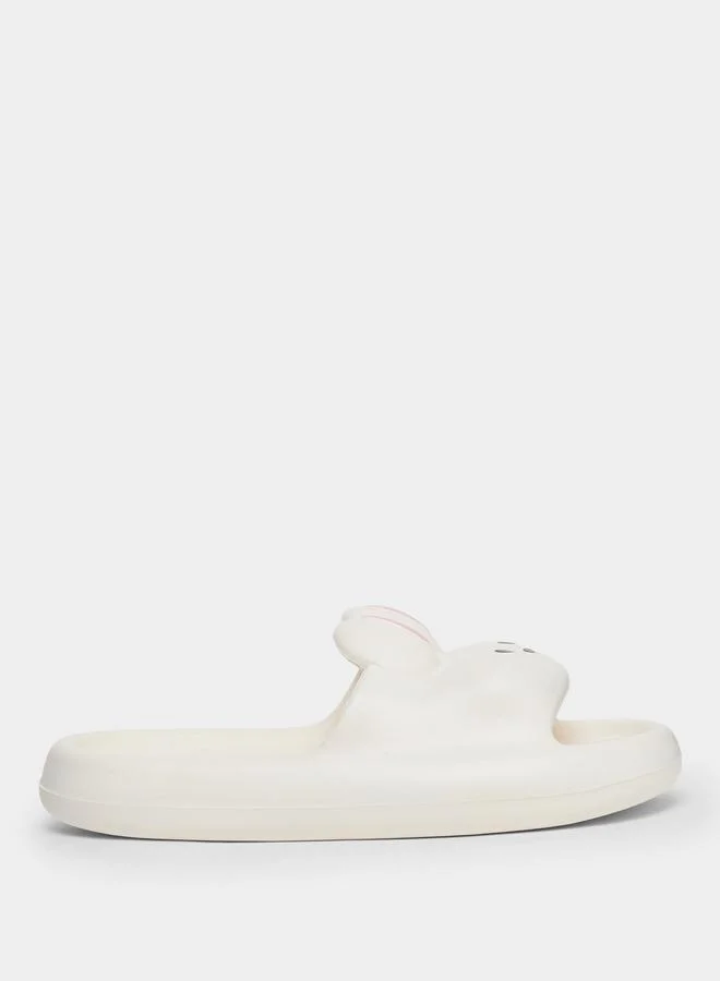 Take Two White Bunny Slides