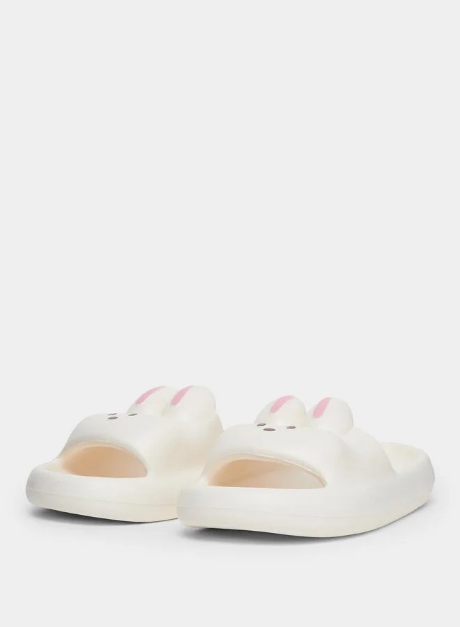 Take Two White Bunny Slides