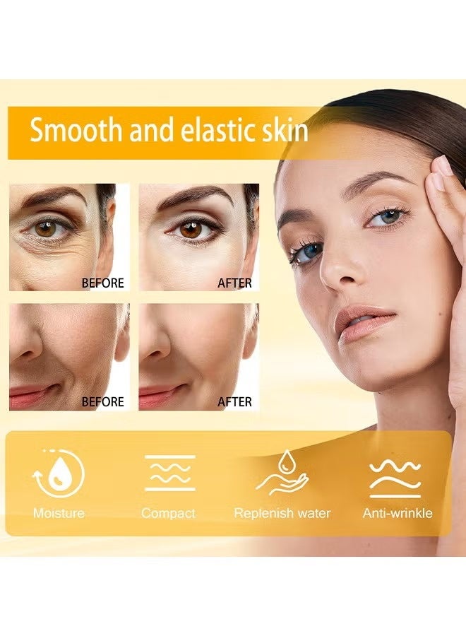 EELHOE Ginseng And Niacinamide Anti-Wrinkle Essence, Ginseng Anti Ageing Serum For Women, Fade The Eyes Of Fine Lines And Lines, Tighten The Face, Moisturize The Skin Essence 100ml - Image 3