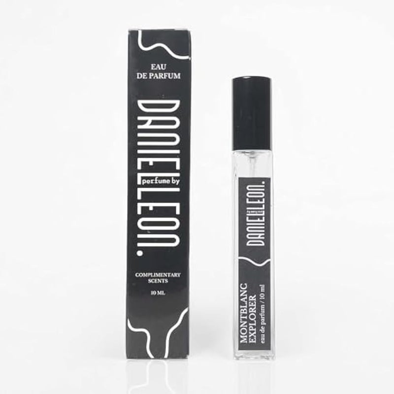 Daniel Leon, inspired perfume by Montblanc Explorer, Bold & Adventurous Perfume for Men with Bergamot & Leather Notes tester, 10 ml