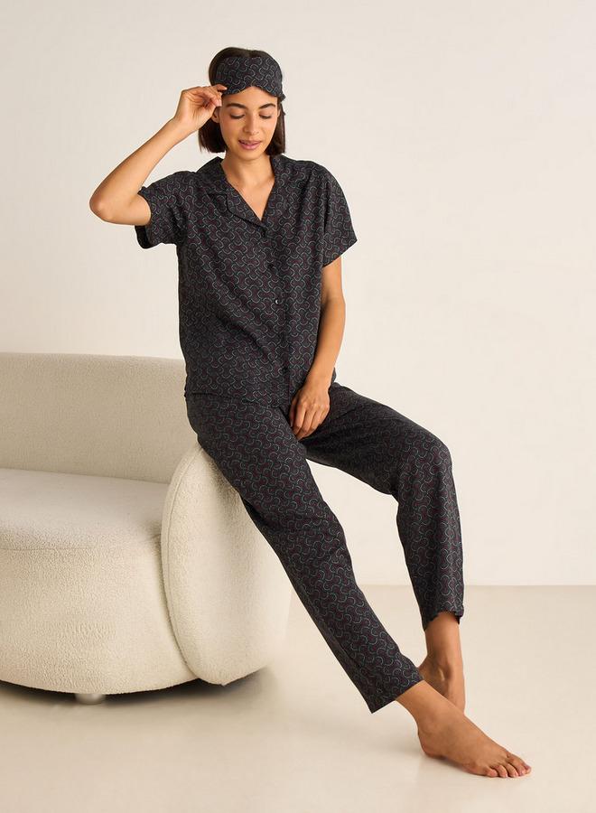 Splash FAV Pyjama Set Shirt & Trousers - Image 1