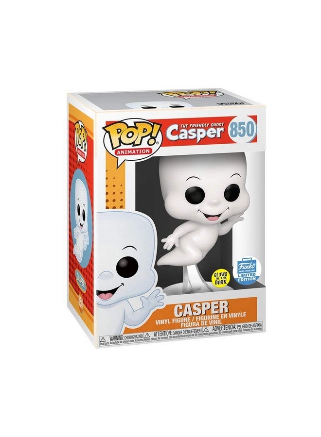 Funko فانكو بوب! يتلألأ في الظلام كاسبر #850 حصرية المتجر - Image 3