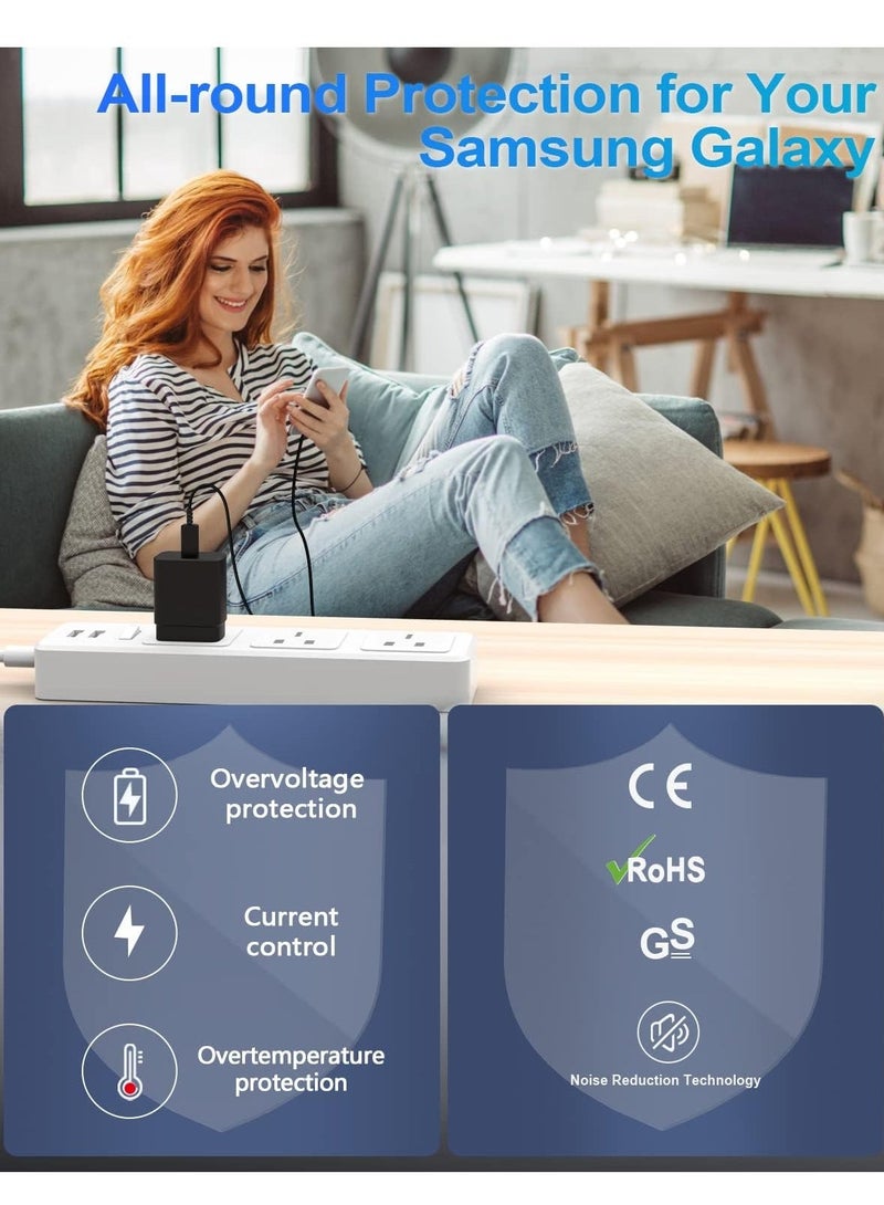 MUNTAQI 45W USB-C PPS Super Fast Charger 2.0 for Samsung Galaxy S24, Google Pixel 8 Pro & iPhone 14 Pro Max – Includes 6.6FT 5A Cable - Image 4