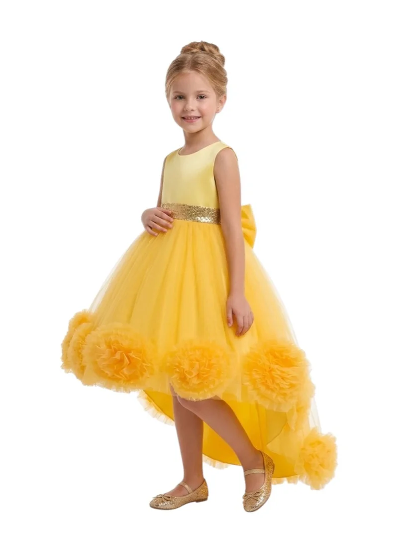 دىدانيالا فستان تول مزين بالزهور