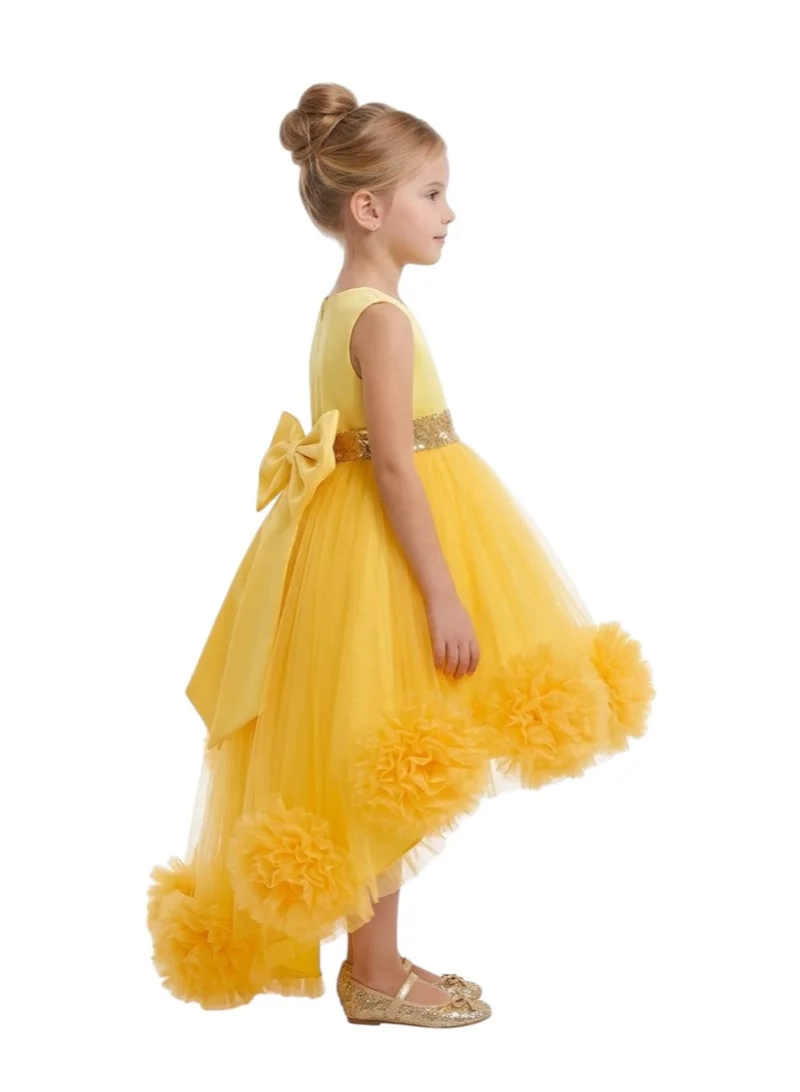 دىدانيالا فستان تول مزين بالزهور