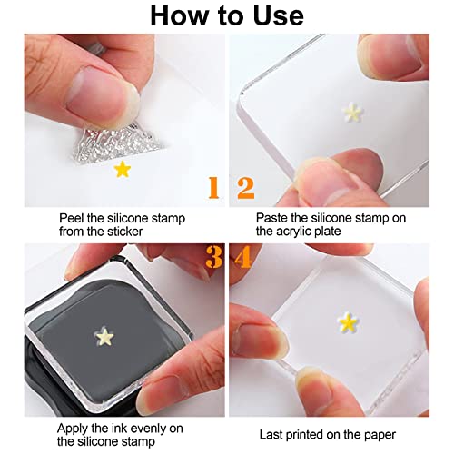 ORIGACH 2025 Planner Calendar Clear Stamps Mixed Week Month January December Silicone Transparent Stamps for Card Making Decoration and DIY Scrapbooking - Image 3