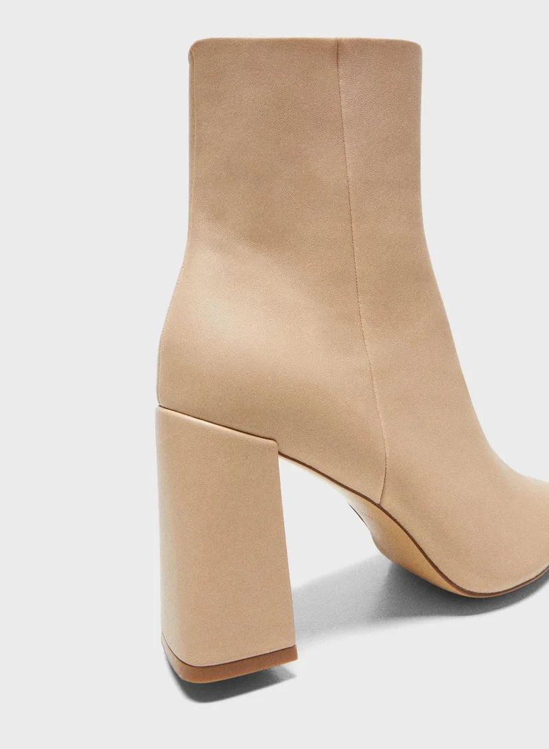 MANGO Casual Ankle Boots