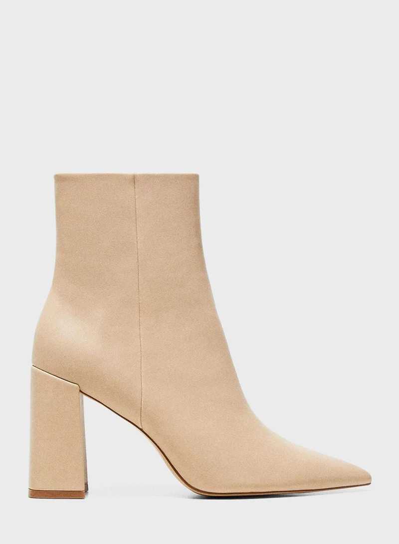 MANGO Casual Ankle Boots