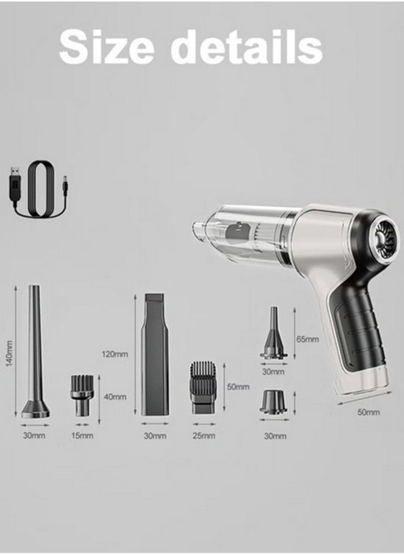Generic - Cordless Vacuum Cleaner 19000pa with 2000mah Large Capacity Battery and Fast Type C Charge Handheld Vacuum Cleaner - Image 1