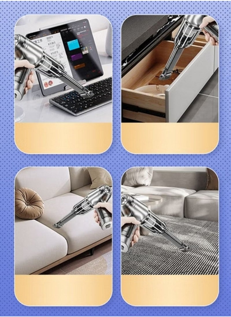 Generic - Cordless Vacuum Cleaner 19000pa with 2000mah Large Capacity Battery and Fast Type C Charge Handheld Vacuum Cleaner - Image 1
