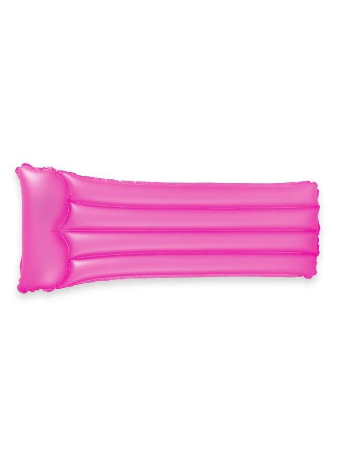 INTEX Neon Frost Air Floating Mat - Assorted 1.83x76cm - Image 4