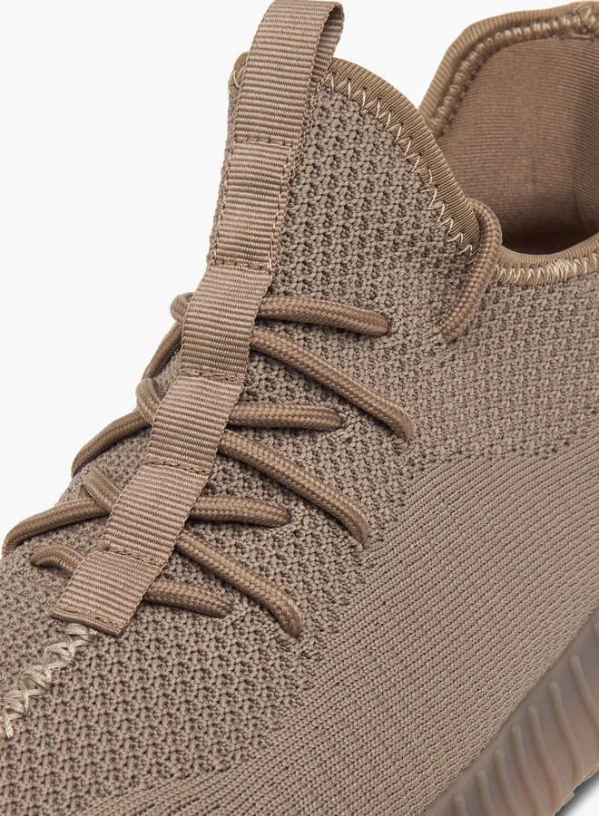 Oaklan by Shoexpress Men by Shoexpress Mesh Lace-Up Sneakers with Pull Tabs