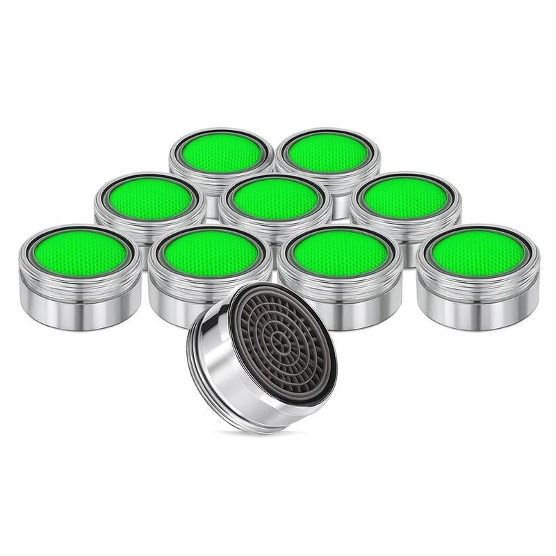 SBD 10 Pcs Fusion High Pressure Replacement Water Aerator Taps with Male Steel Cups | Aerator With Steel Cups (Pack of 10 Pieces) (Suitable For 24mm Threading Faucets) - Image 5