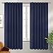 BGment Rod Pocket and Back Tab Blackout Curtains for Bedroom - Thermal Insulated Room Darkening Curtains for Living - Image 2