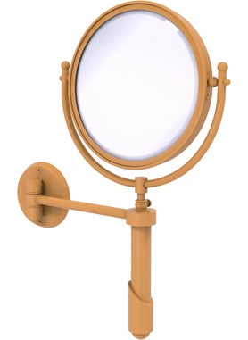 Allied Brass Allied Brass TRM-8/3X-GLY Tribecca Collection Wall Mounted Make-Up Mirror 8 Inch Diameter with 3X Magnification, Golden Yellow 