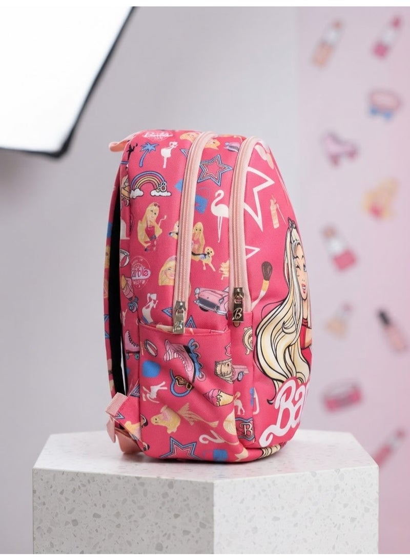 Barbie Kids Backpack - Pink Character Design, 34x25x15 cm - Image 4