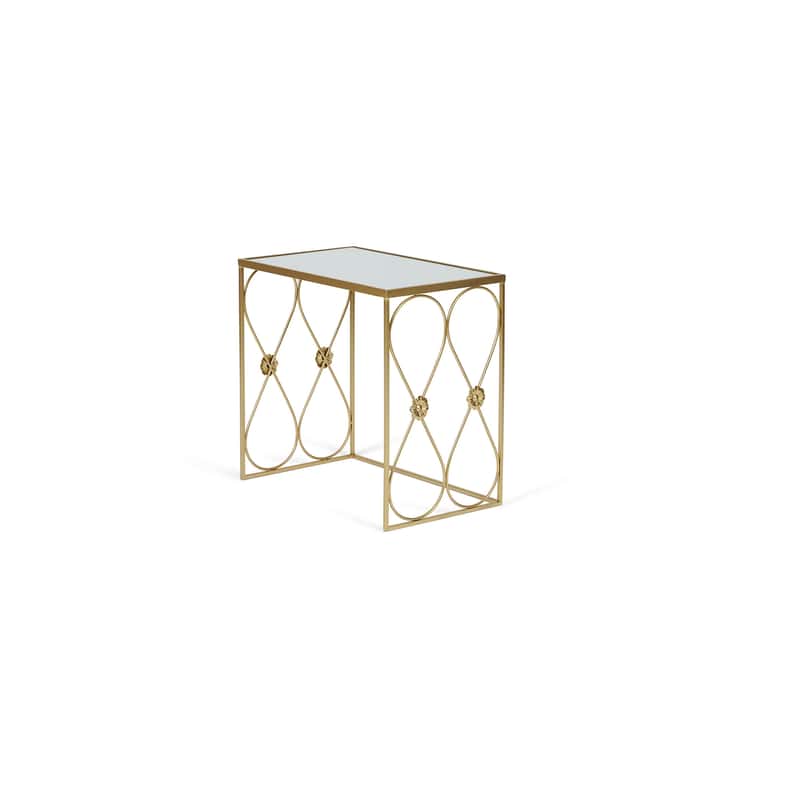 Pan Home طقم طاولة ميون نيست من 3 مرايا - ذهبي - Image 5