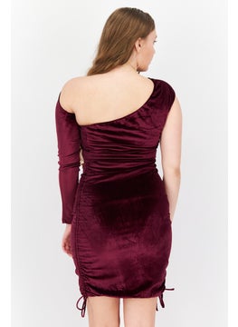 Women Plain Velvet Dress, Purple - pzsku/Z572C16DE2B7A2296BC45Z/45/_/1724351251/0bef024d-c4bd-4704-9642-cb4764dbb81e