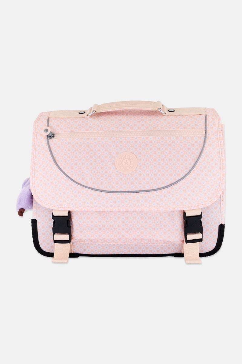 kipling Women Allover Printed Backpack 34 H x 40 ,5 L x 14 W cm, Pink  - Image 1