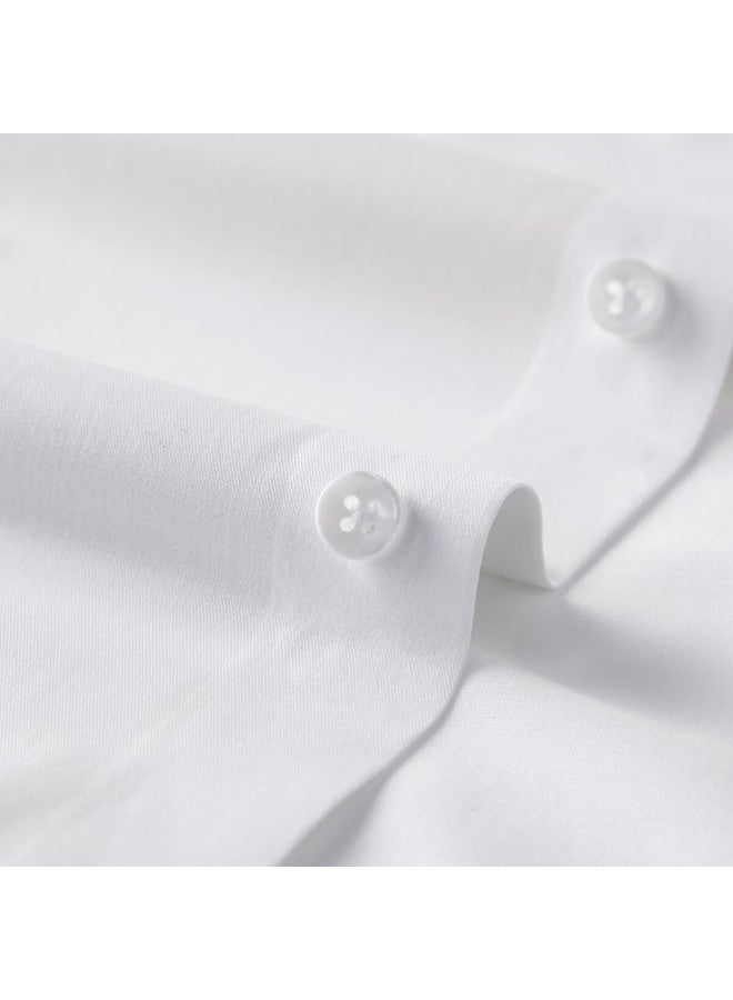 Firs Autumn New Long Sleeve Shirt Men Modal Wrinkle-free 3a Antibacterial Skin-friendly Machine Washable Business Casual Polo Shirt - Image 4