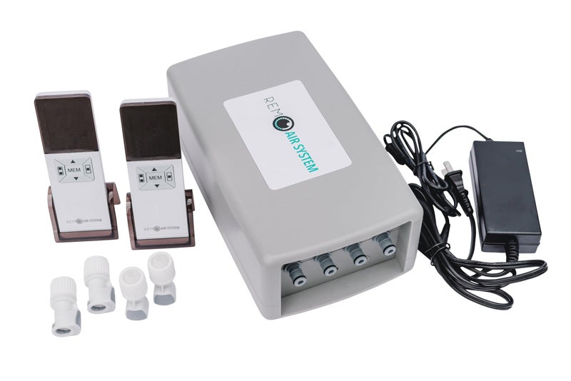 REM Air System Replacement Wireless Air Bed Pump 4 Valve Compatible with Select Comfort or Sleep Number Mattresses