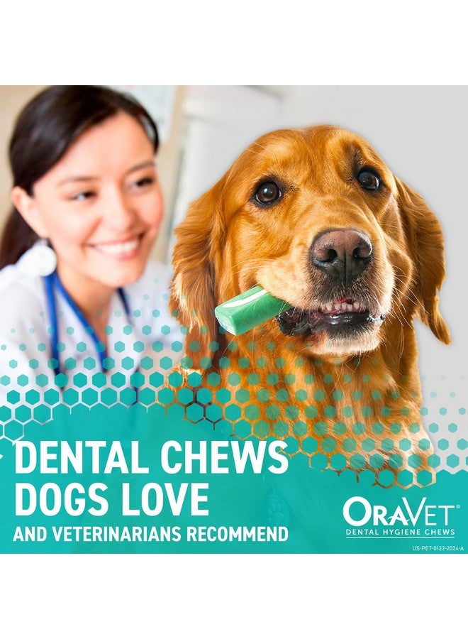 OraVet Dental Chews For Dogs, Oral Care And Hygiene Chews (Small Dogs, 1024 Lbs.) Blue Pouch, 30 Count - Image 2