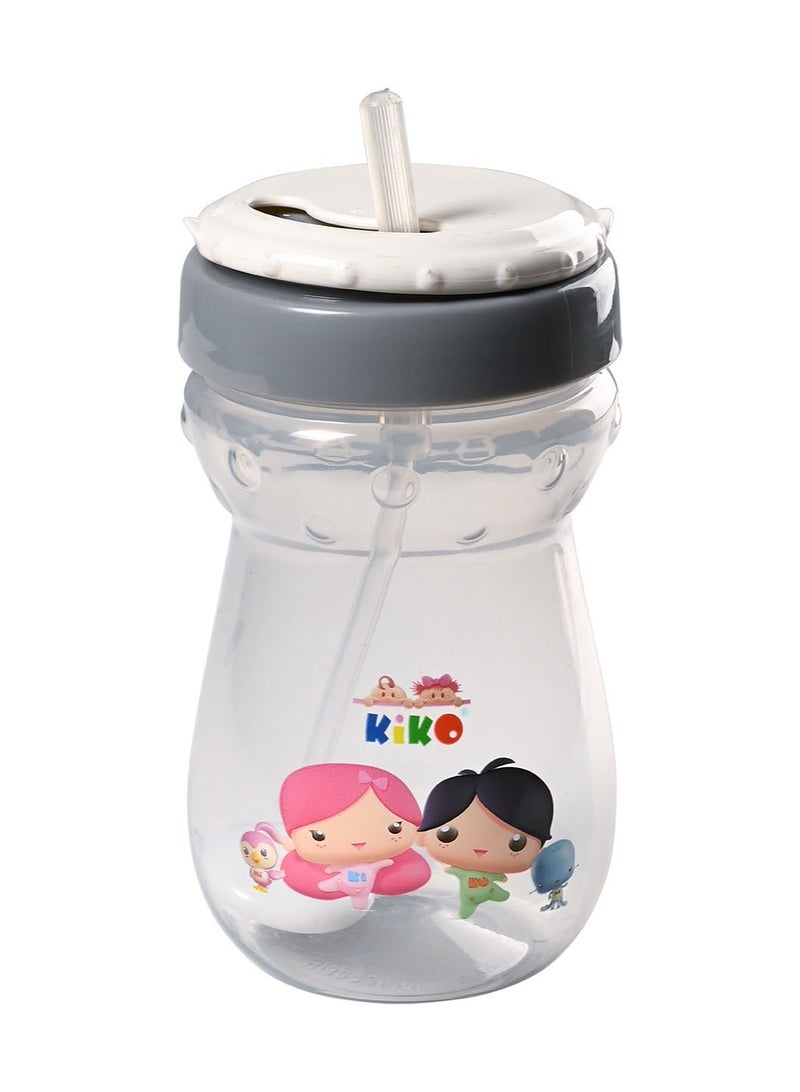 Kiko Cup With Straw Lid (6M+)-Gray - Image 2