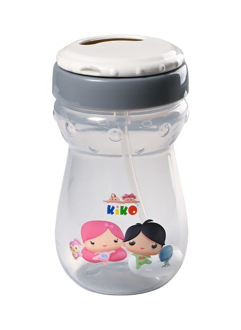 Kiko Cup With Straw Lid (6M+)-Gray - Image 1