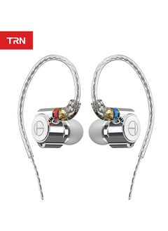 TRN TA1 In Ear Earphone, 1BA+1DD Dual Hybrid Driver HIFI Earphone, Metal Headphone Earbud, With Detachable MMCX Silver-plated Cable, Without Mic  - Image 2