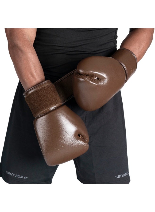 Sanabul Battle Forged Boxing Gloves for Men & Women, Kickboxing MMA, Muay Thai Gloves and Heavy Bag Training Punching & Sparring, Brown - Image 2