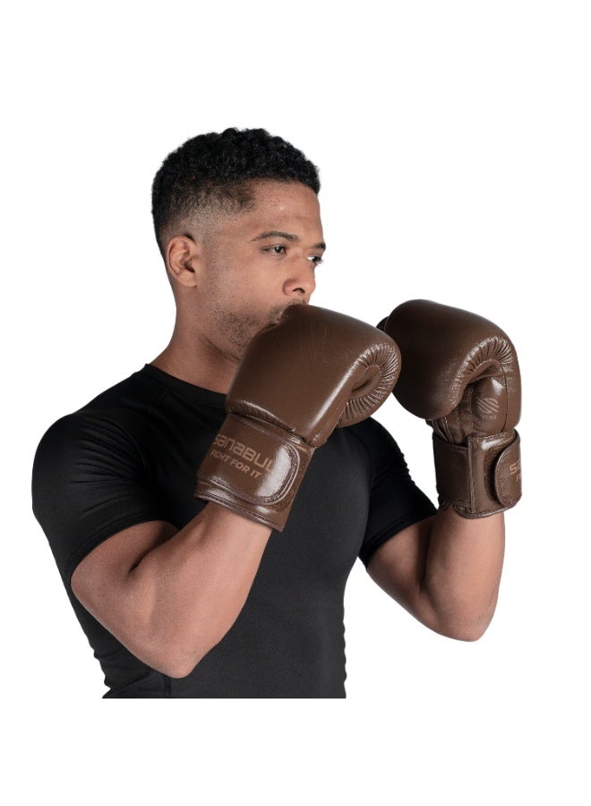 Sanabul Battle Forged Boxing Gloves for Men & Women, Kickboxing MMA, Muay Thai Gloves and Heavy Bag Training Punching & Sparring, Brown - Image 3