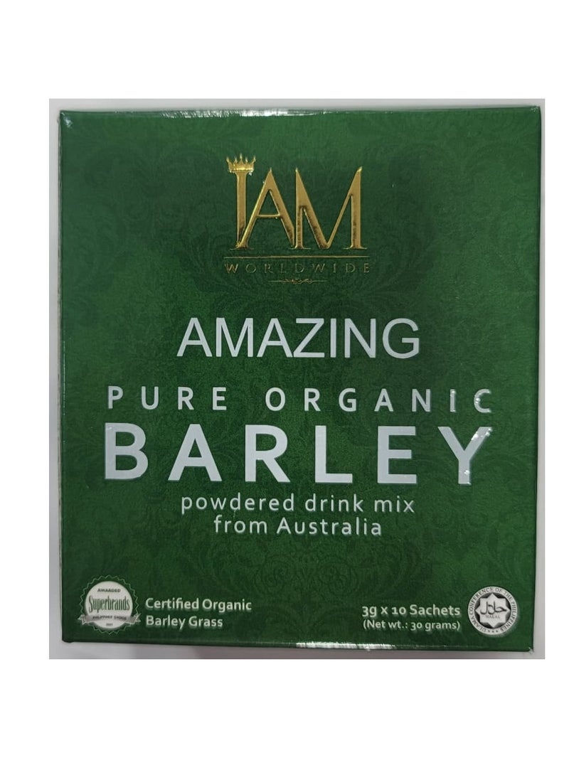 I AM Amazing Pure Organic Barley Ppowdered Drink Mix From Aaustralia