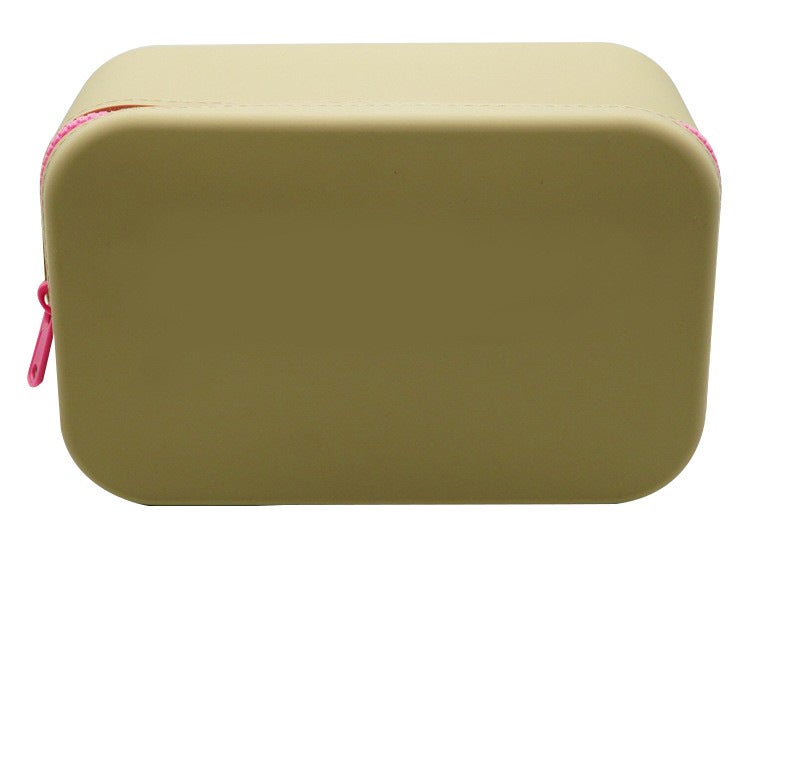 Travel Cosmetic Bag Waterproof Silicone Compact Large Capacity Makeup Organizer - Versatile Multi-Purpose Toiletry Bag for Travel Essentials - Image 1