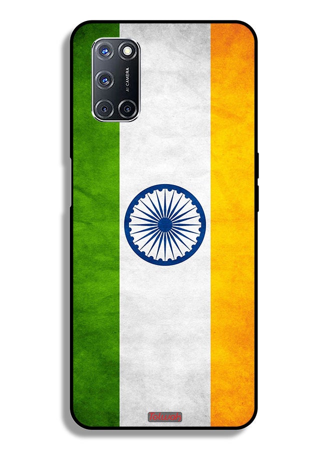 Tolwak Oppo A92 Protective Case Cover Luminous Indian Flag - Image 1