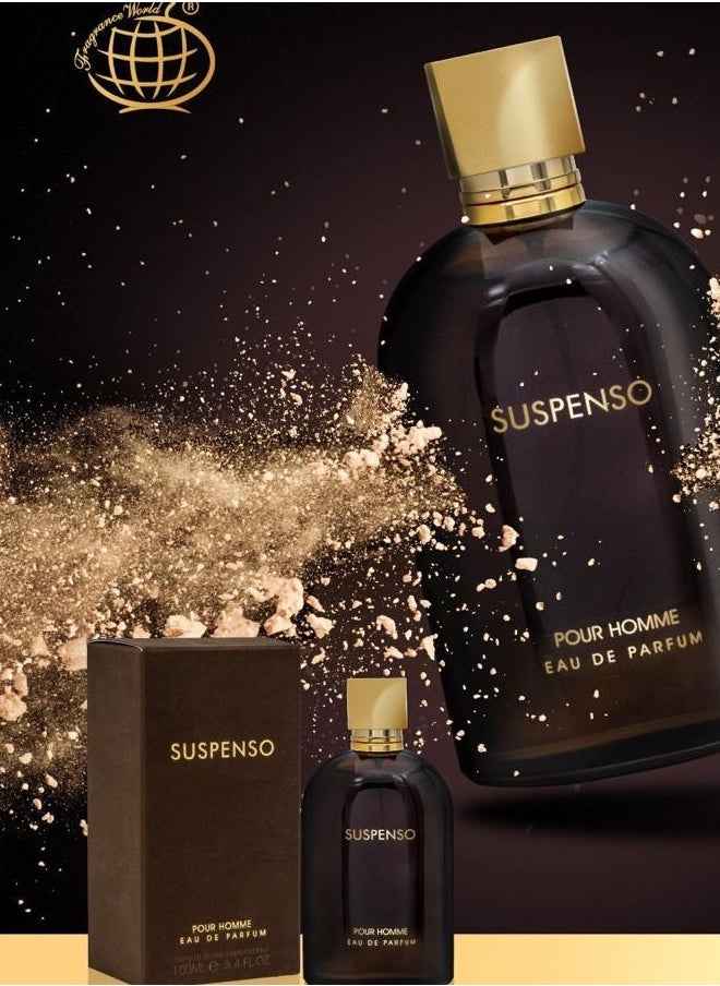 Fragrance World Suspenso - Eau de Parfum - By Fragrance World - Perfume For Men, 100ml  - Image 1