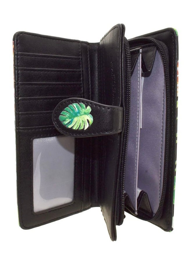 Shag Wear - Giraffe Tower Large Wallet For Women 7 Black - Image 1