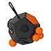 DODOMAGXANADU Fidget Dodecagon 12Side Fidget Toys Cube Relieves Stress and Anxiety Anti Depression Travel Toy Easter Basket Stuffers Gifts for Children and Adults A1 Black - Image 3