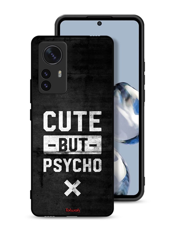 Tolwak Xiaomi 12 Pro Protective Case Cover Cute But Psycho - Image 1